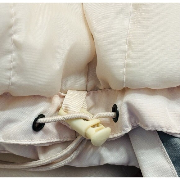 Steve & Barry's‎ Girls Jacket Coat Midweight Pink Gray Hood Zip Pockets Sz 18-20 - Picture 8 of 12